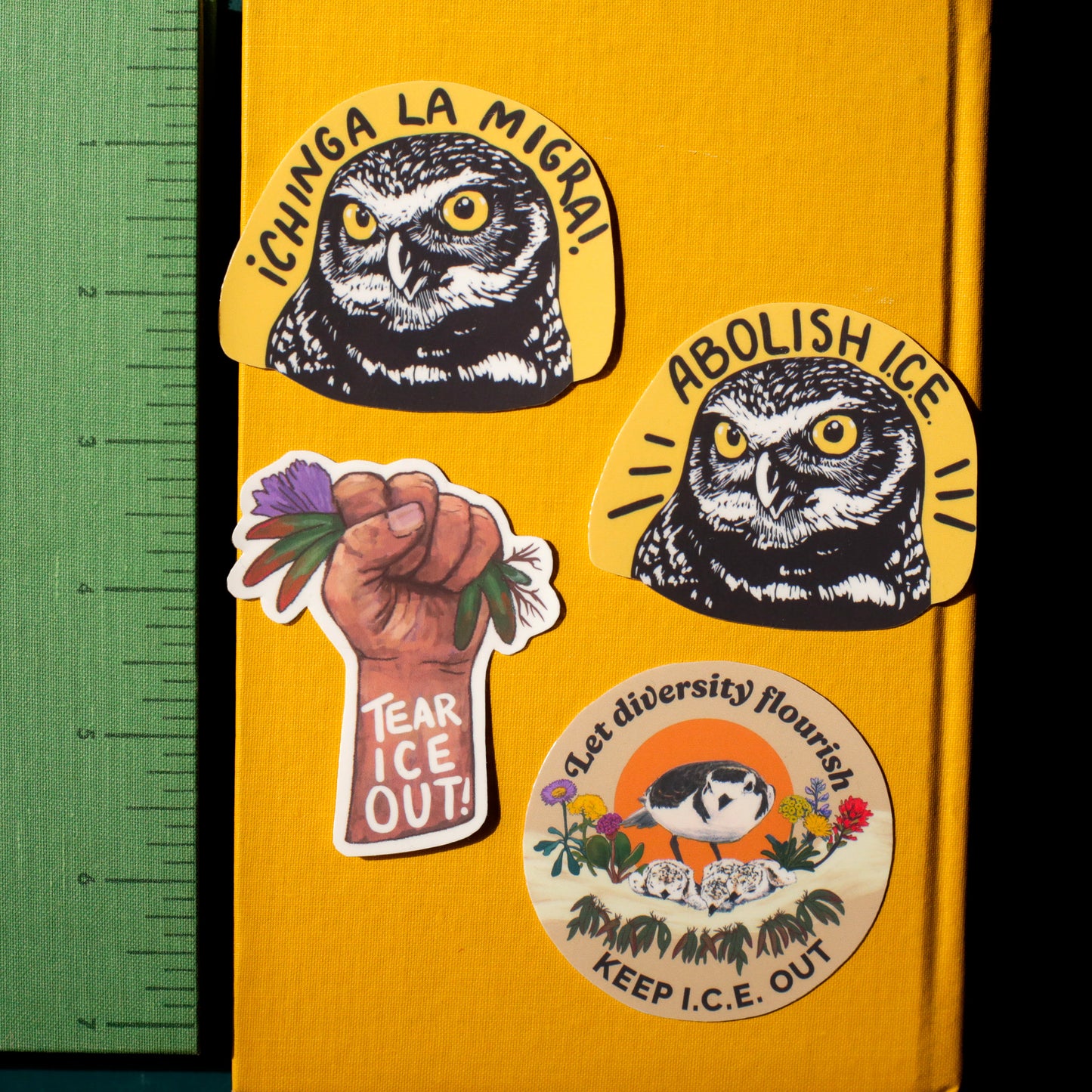 Abolish Ice Donation Stickers