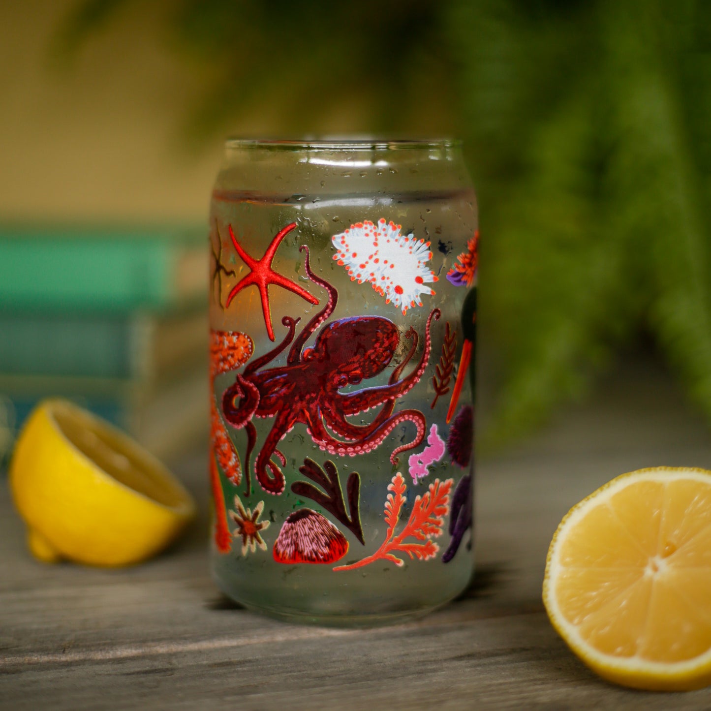 Tide Pool Can Glass - 16oz