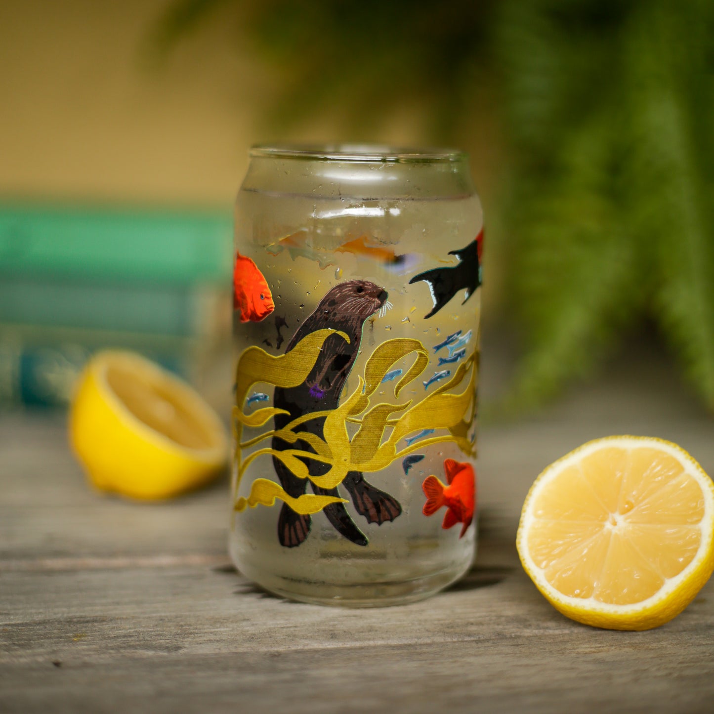 Kelp Forest Can Glass - 16oz