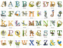 California Alphabet Letter Prints