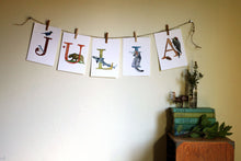 California Alphabet Letter Prints