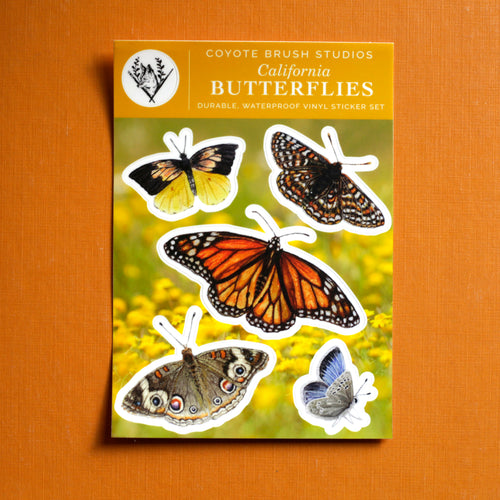 Load image 1 in gallery view. Butterflies of California Sticker Sheet