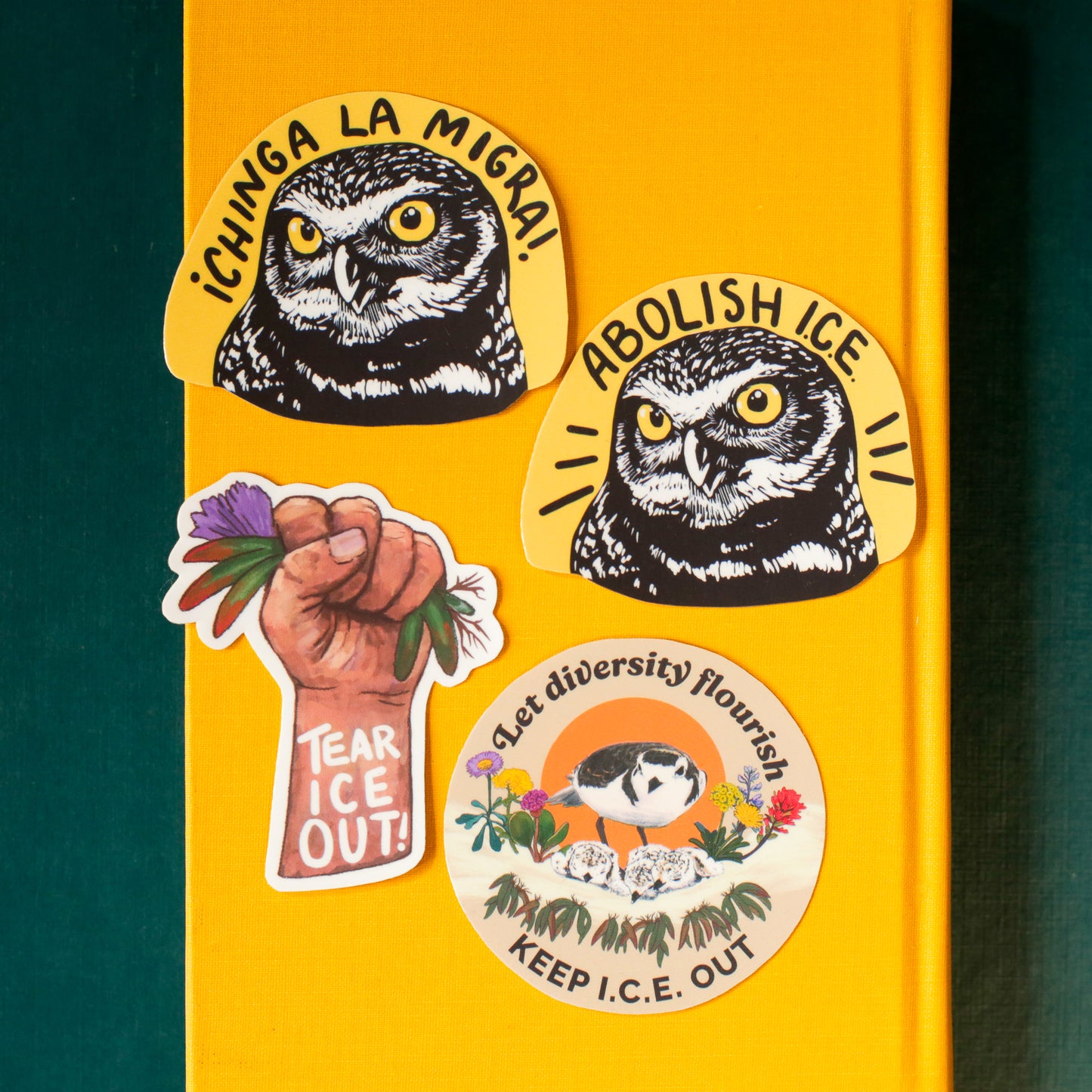 Abolish Ice Donation Stickers
