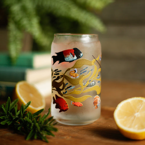 Load image 1 in gallery view. Kelp Forest Can Glass - 16oz