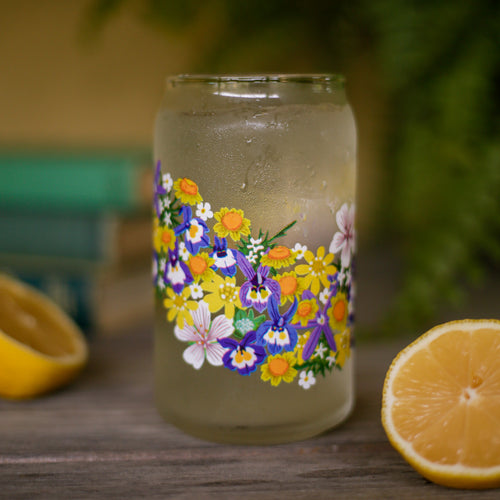 Load image 1 in gallery view. B-Grade Vernal Pool Can Glass - 16oz