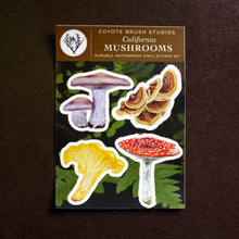 California Mushrooms Sticker Sheet