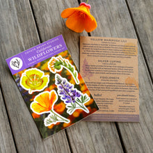 Wildflowers of California Sticker Sheet