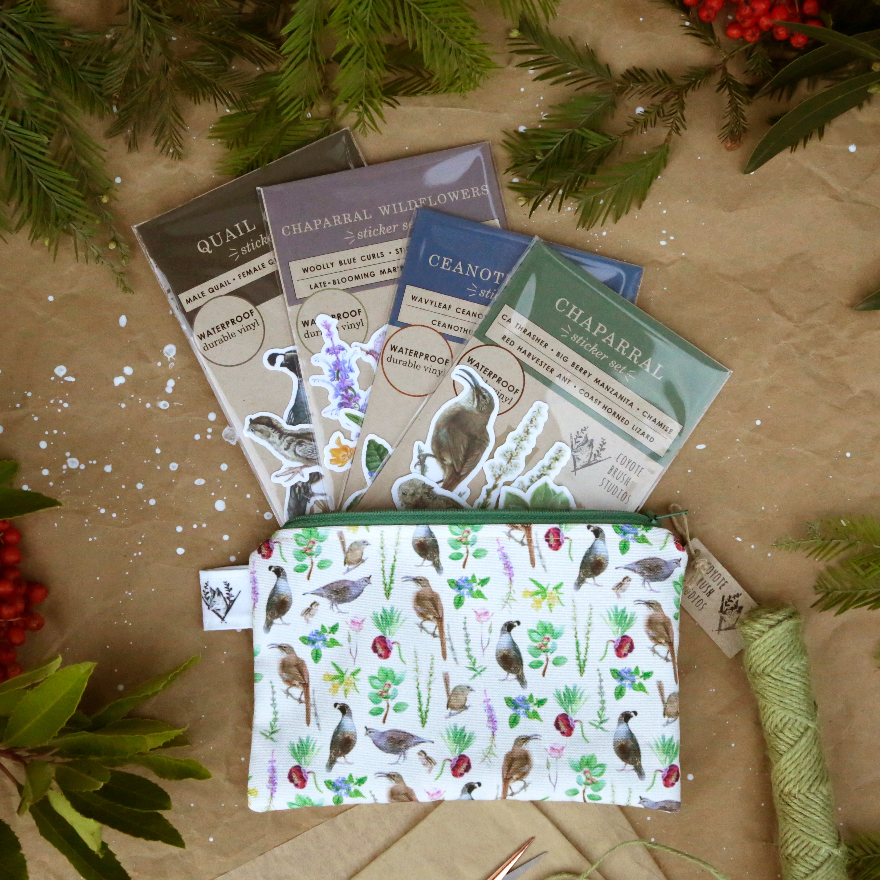 Chaparral Club Gift Set: Themed Gift Set including Stickers, Zipper Pouch