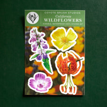 California Wildflowers Sticker Sheet