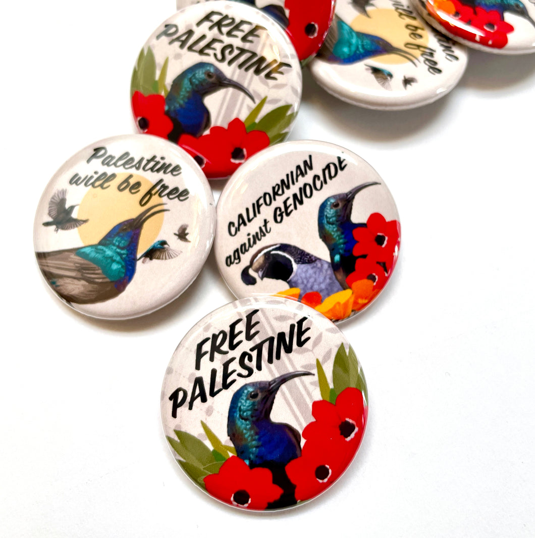 Palestine Buttons