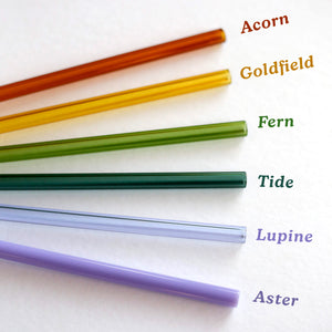 8" Glass Straw for Can Glassware
