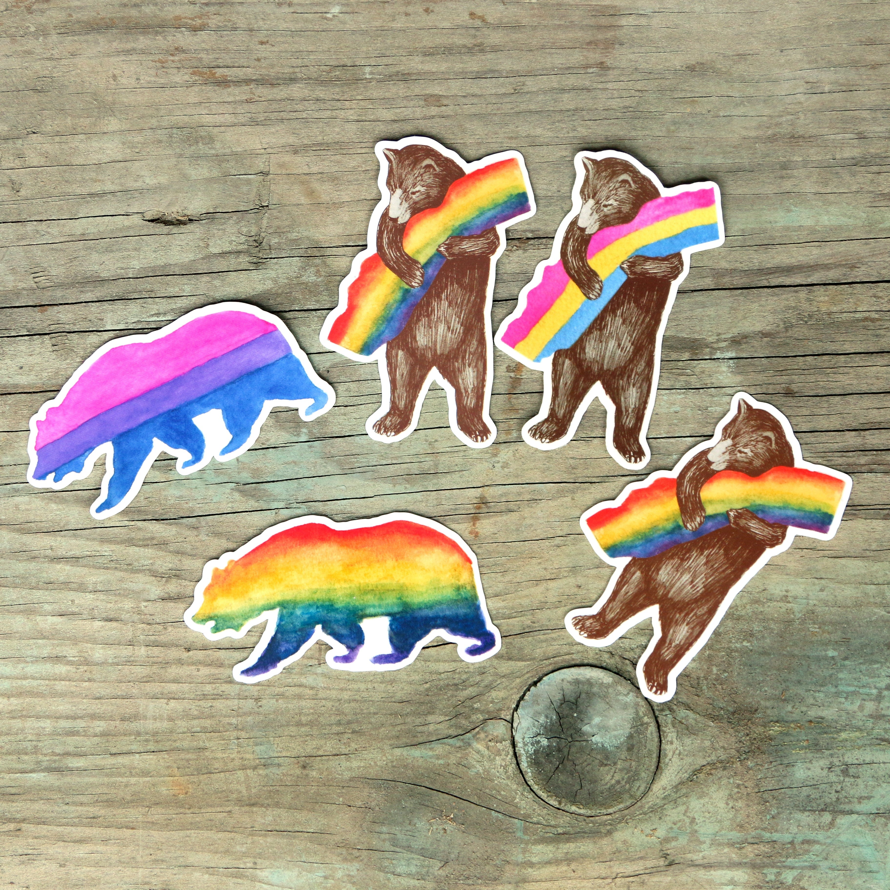 *Seconds Sale* Pride Bear Singles
