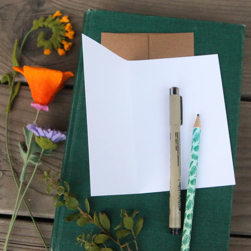 Load image 1 in gallery view. Native California Wildflowers Thank You Card