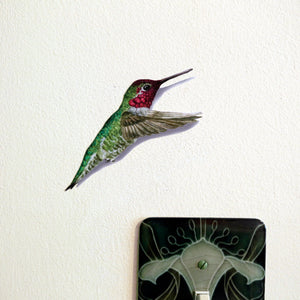 Anna's Hummingbird Wall Decal