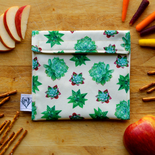 Load image 1 in gallery view. Reusable Snack Sandwich Bag - Zero Waste - Food Storage Bag