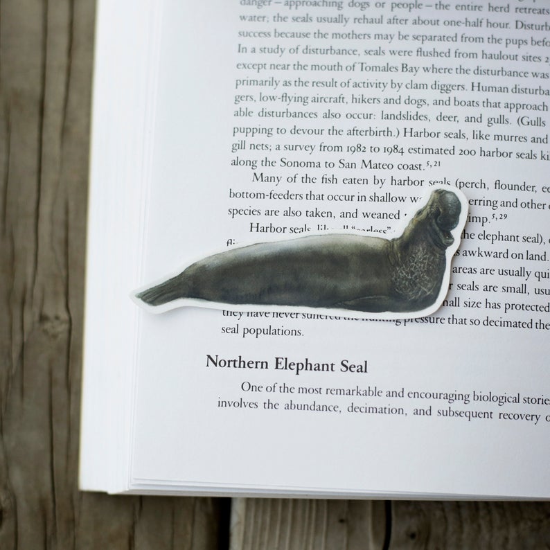 Point Reyes Vinyl Stickers: Douglas Iris, Elephant Seal, Tule Elk