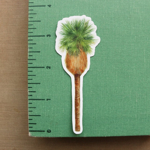 Load image 1 in gallery view. Desert Oasis Vinyl Stickers: Desert Bighorn Sheep, California Fan Palm, Hooded Oriole