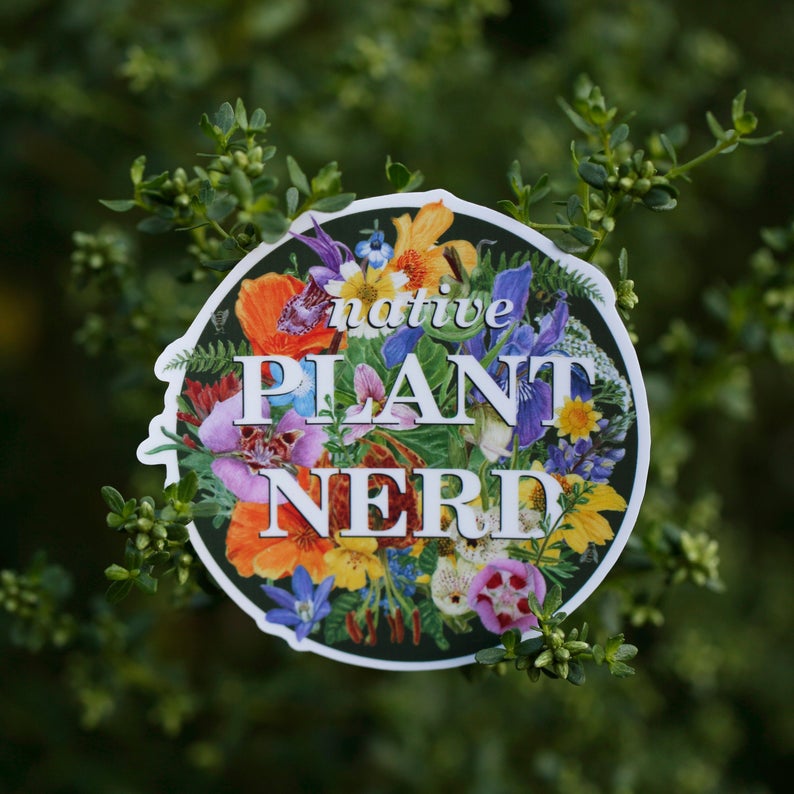 California Native Plants Sticker